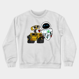 Wall-e & Eve Crewneck Sweatshirt